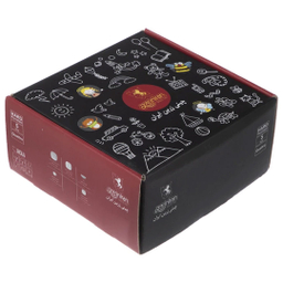 سرویس غذا خوری 5 پارچه کودک چینی زرین ایران سری کواترو مدل اسنوپی درجه عالی