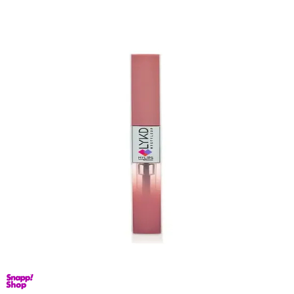 رژ لب دو سر مایع لایکد کد 375 مدل lykd Double Sided رنگ صورتی