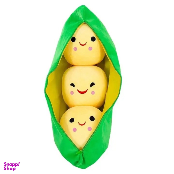 عروسک طرح نخود فرنگی مدل خندان کد JI110 ارتفاع 25 سانتی متر