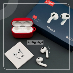 هندزفری بلوتوثی وونک مدل AirPods 3 به همراه کاور