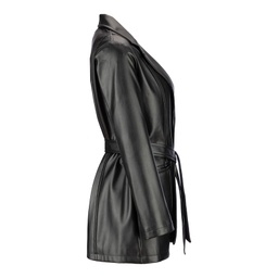 کت چرم زنانه السانا مدل لیدا کد 154001