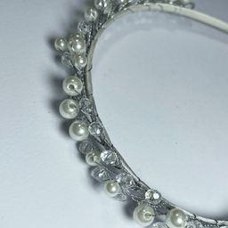 تل مو زنانه مدل کریستالی مرواریدی VENUS-KMB