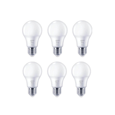 لامپ LED حبابی 15 وات بورسر مدل A70 پایه E27 بسته 6 عددی