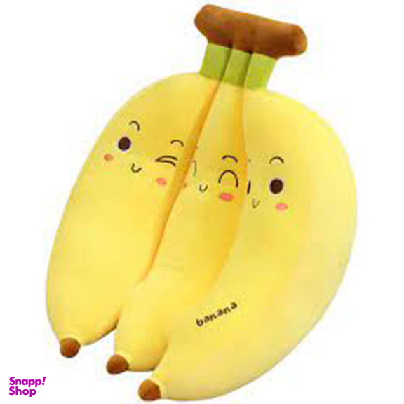 عروسک سیی طرح موز خوشه ای کد 1669.1 ارتفاع 43 سانتی متر