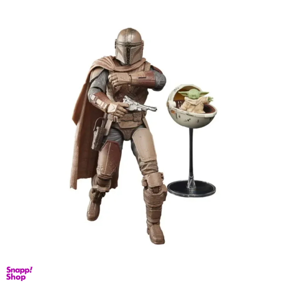 اکشن فیگور هاسبرو مندلورین بیبی یودا سری استار وارز Star Wars طرح Mandalorian Baby Yoda
