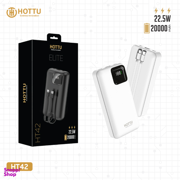پاوربانک هوتو مدل HT42 ظرفیت 20000 میلی‌ آمپر ساعت