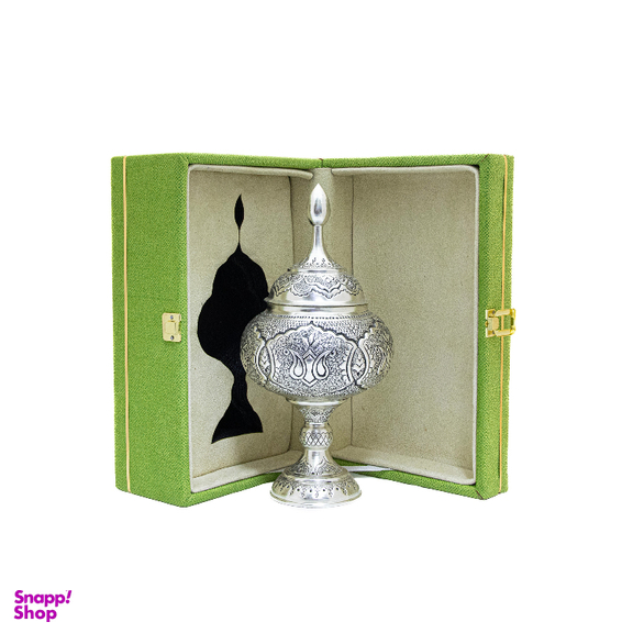 شکلات خوری مسی مدل سیاه قلم کد 8225 همراه با هارد باکس