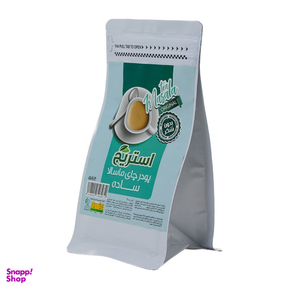 چای ماسالا ساده بدون شکر استریج وزن 200 گرم