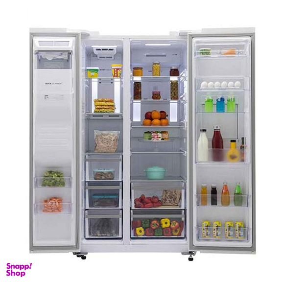 یخچال و فریزر ساید بای ساید 27 فوت اسنوا مدل S1Di-M200-S