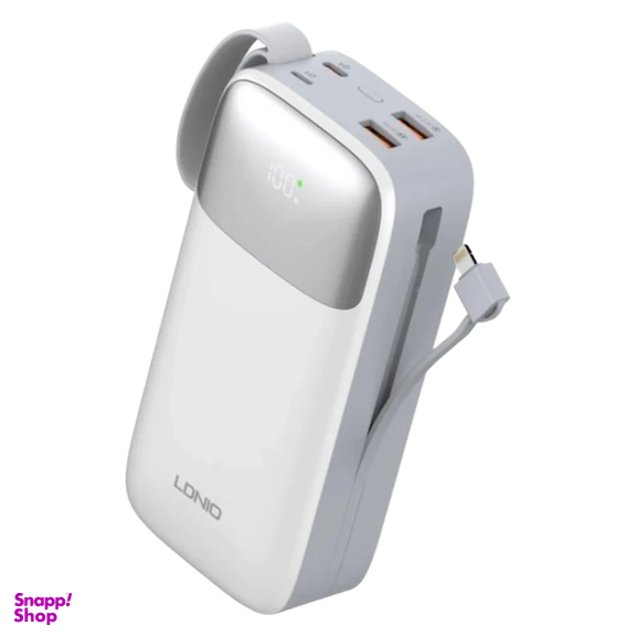 پاور بانک 30 هزار میلی آمپر الدینیو مدل PQ30 فست شارژ