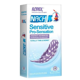 کاندوم ناچ کدکس مدل Sensitive Pro Sensation بسته 12 عددی