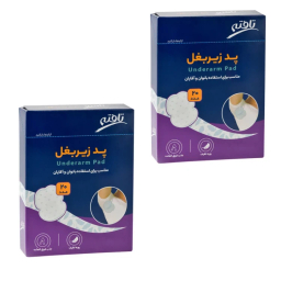 پد عرق گیر تافته مدل T40 تعداد 2 بسته 20 عددی