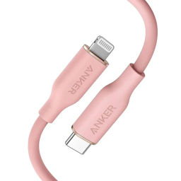 کابل تبدیل USB-C به لایتنینگ انکر مدل Power Line III Flow A8662 طول 0.9 متر