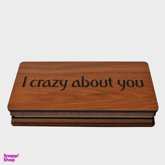 جعبه هدیه مدل I CRAZY ABOUT YOU