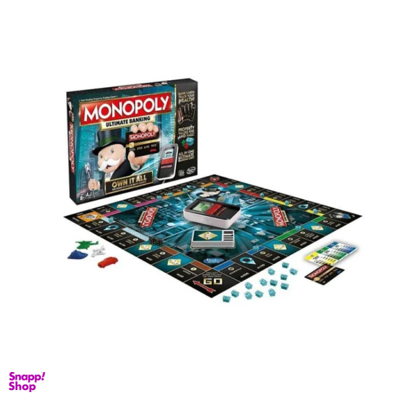 بازی فکری هاسبرو مونوپولی طرح Monopoly Banking