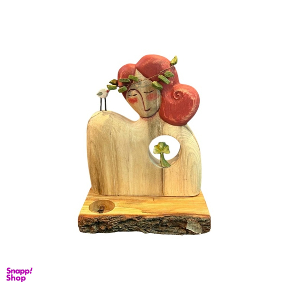 مجسمه چوبی طرح یک درون