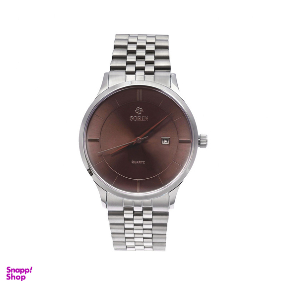 ست ساعت مچی عقربه ای زنانه و مردانه سورین مدل GL1015B-SS01D