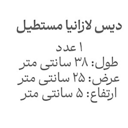 ديس سرو چینی زرین ایران مدل فلورانس درجه عالی