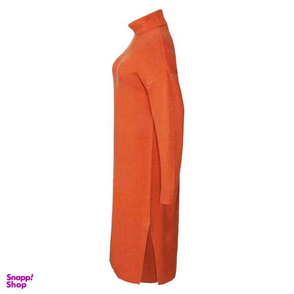 پیراهن زنانه اسمارا کد ESD03 رنگ نارنجی