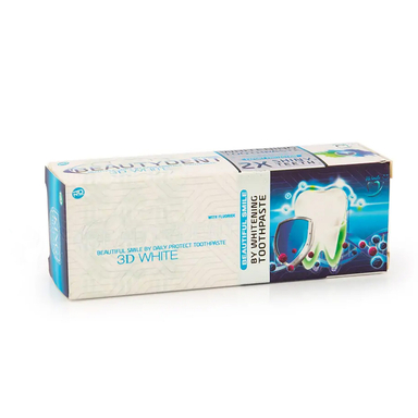 خمیر دندان سفید کننده بیوتی دنت مدل 3D WHITE حجم 75 میلی لیتر