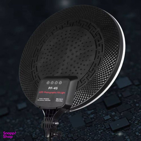 پنل نور ثابت سافت لایت مدل LED Photographic Fill Light PF45 به همراه سه پایه
