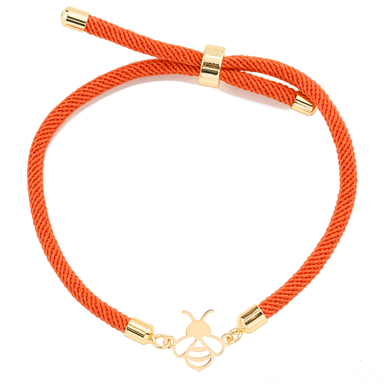 دستبند طلا 18 عیار زنانه میلی گالری مدل آسانسوری طرح زنبور کد MT1472