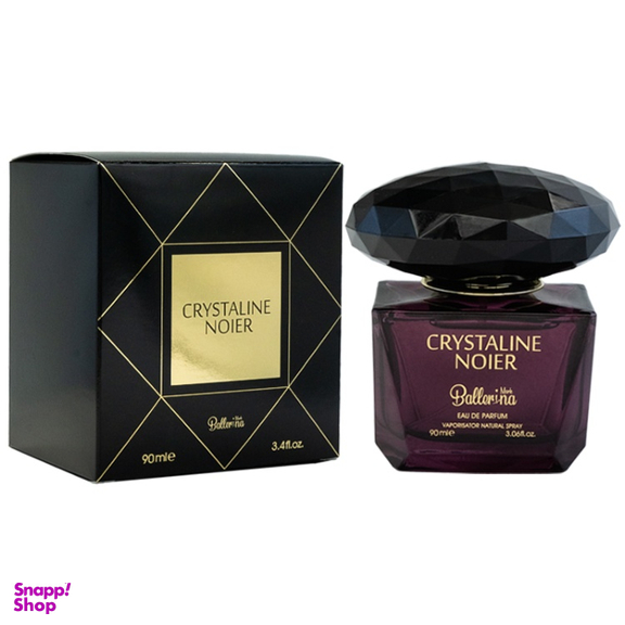 ادوپرفیوم زنانه بالرینا مدل کریستالین نویر حجم 100 میلی لیتر
