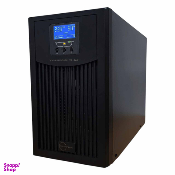 یو پی اس بستن پاور مدل BPONLINE-3000VA-9Ah ظرفیت 3000VA به همراه باتری داخلی