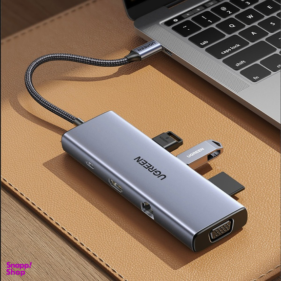 USB هاب 9 پورت Type-C یوگرین مدل CM498