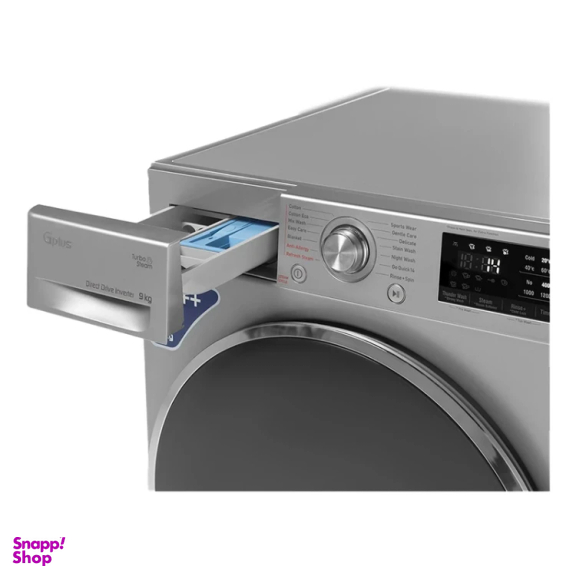ماشین لباسشویی جی پلاس مدل GWM-M990S ظرفیت 9 کیلوگرم