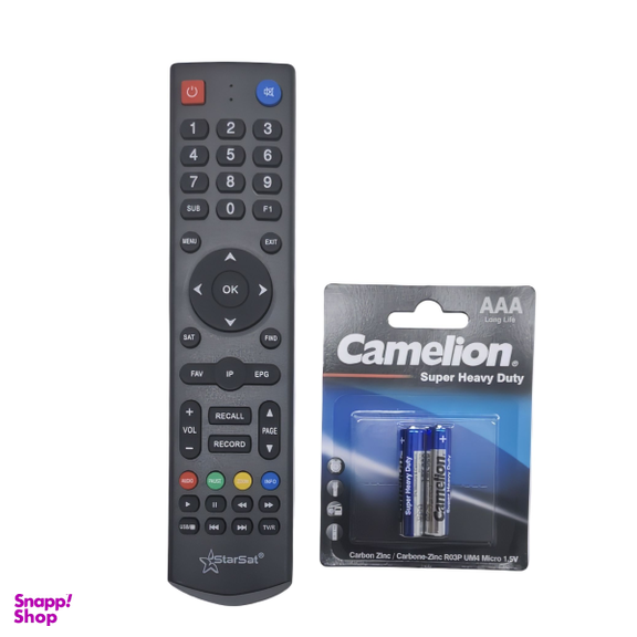 ریموت کنترل استارست مدل SR-9900HD به همراه باتری