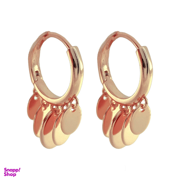 گوشواره زنانه ژوپینگ مدل سکه کد E4298