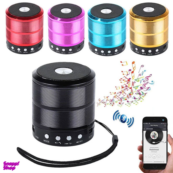 اسپیکر بلوتوثی قابل حمل مدل Mini WS-887