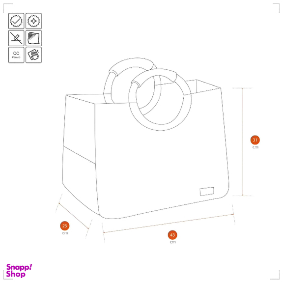 کیف زنانه باریکو کد BA24-16-2500