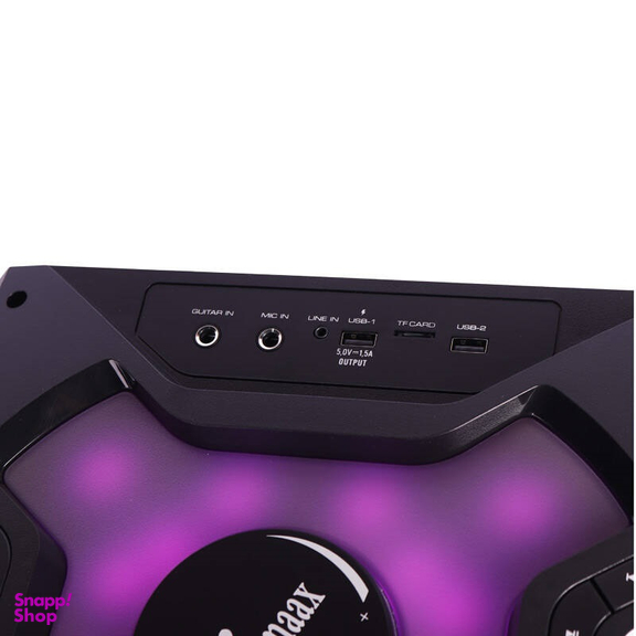 اسپیکر چمدانی بلوتوثی وان مکس مدل MAX-1400