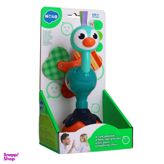 اسباب بازی جغجغه صندلی غذا هولی تویز مدل Hola Toys Rattle 3150C