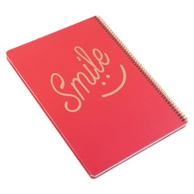 دفتر سیمی 100 برگ سویل طرح smile