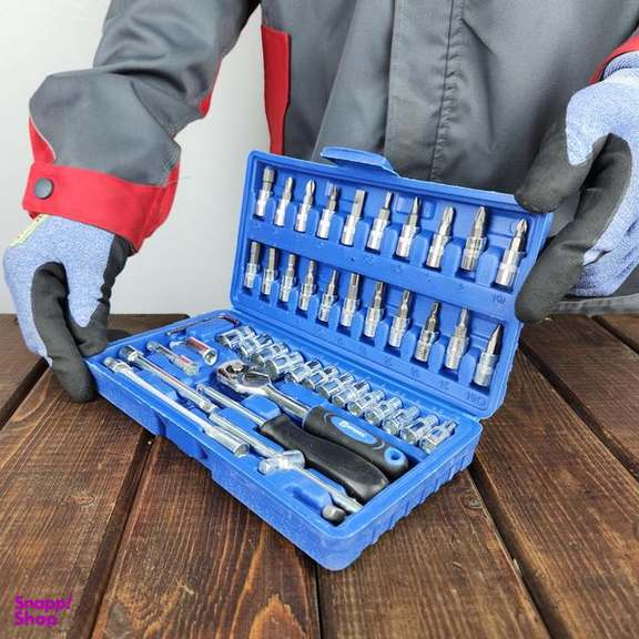 مجموعه 46 عددی آچار بکس اینتیمکث کد 46P