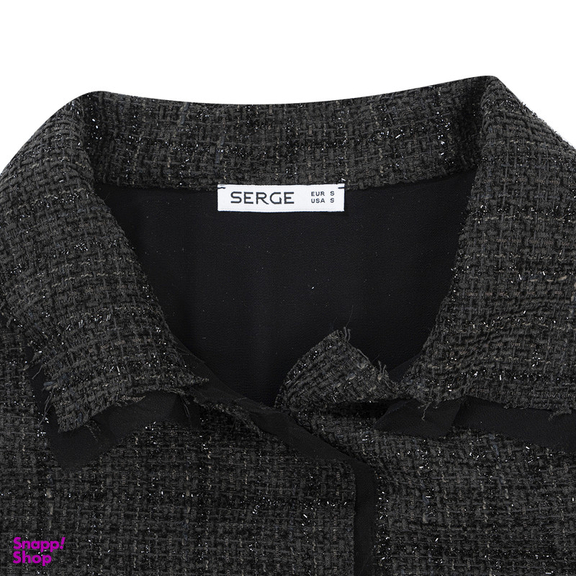 کت زنانه سرژه مدل 232162 رنگ مشکی