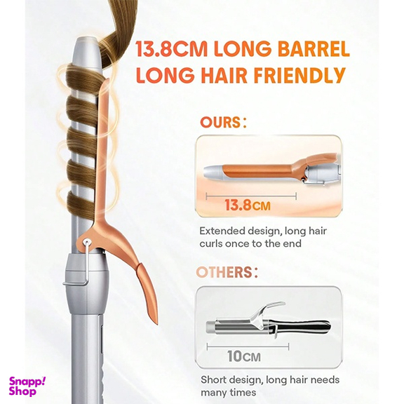فر کننده مو شیگلم هیر مدل Curl One Touch Instant Curler 25m