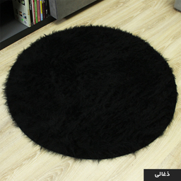 پادری شاران هوم طرح خز فانتزی مدل اسفنج دار سایز 100×100 سانتی متر