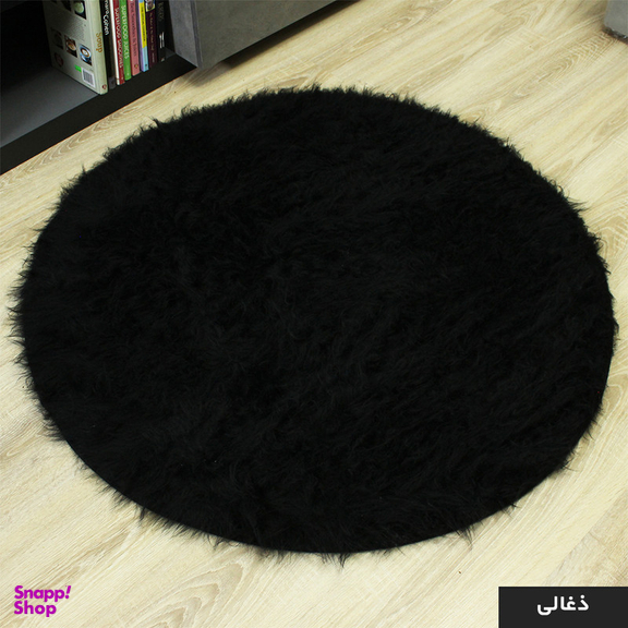 پادری شاران هوم طرح خز فانتزی مدل اسفنج دار سایز 100×100 سانتی متر