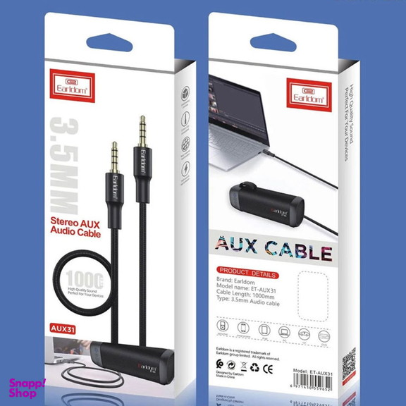 کابل صدا ارلدام مدل ET-AUX31 طول 1 متر