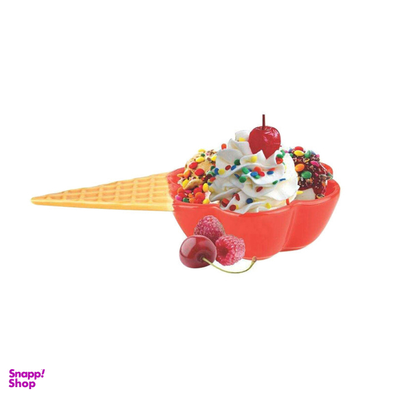 بستنی خوری باریز مدل بستنی قیفی کد 30 مجموعه 6 عددی