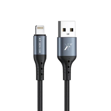 کابل USB به Lightning کی اف-سنیور کد KF Senior S88-IP طول 1.2 متر