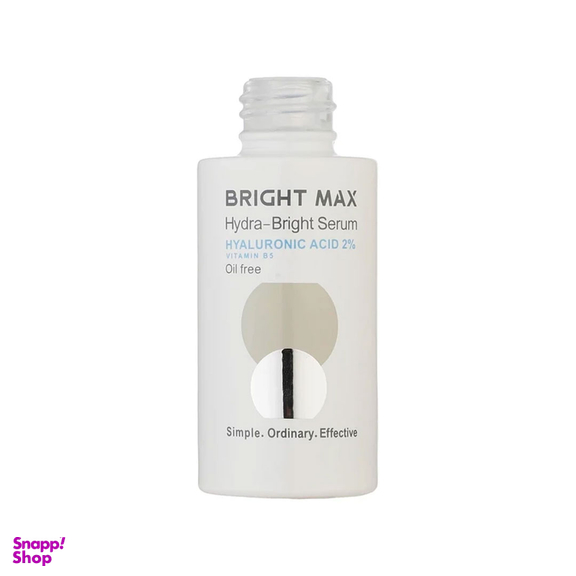 سرم هیالورونیک اسید 2% هیدرا برایت Bright Max حجم 30 میلی لیتر