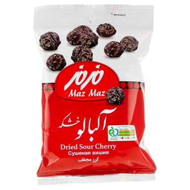 آلبالو خشک مزمز وزن ۶۰ گرم