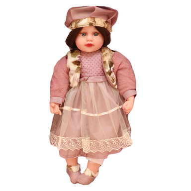 عروسک طرح دختر پرنسسی کد 37 سایز 50 سانتی‌ متر