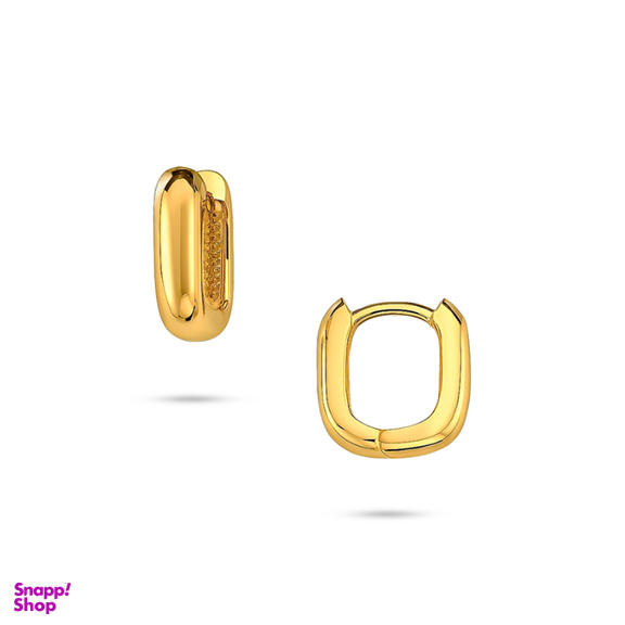 گوشواره طلا 18 عیار زنانه سی گلد گالری مدل نگارا