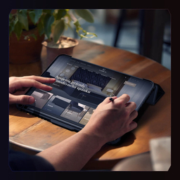 کیف کلاسوری نیلکین مدل Bumper Pro Leather Multi-Angle Folding مناسب برای تبلت اپل iPad Pro 11 2024